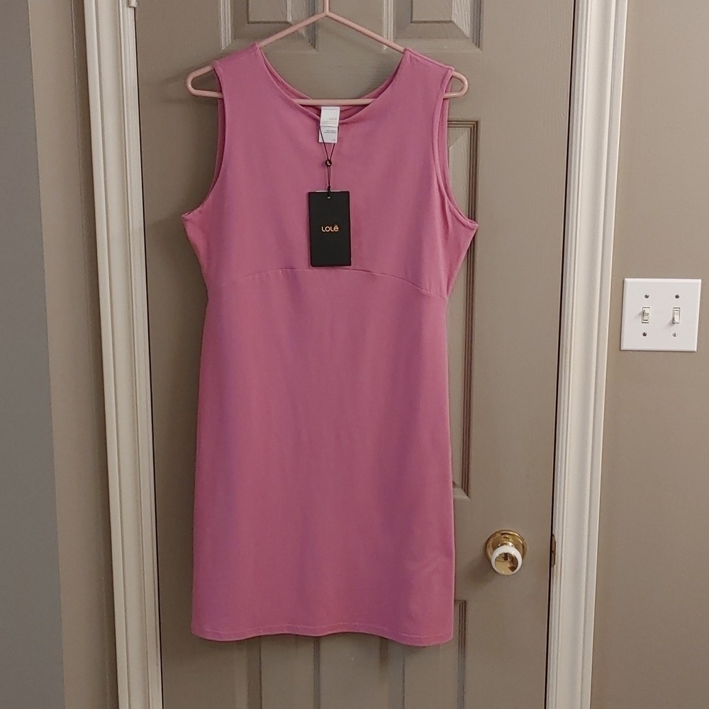 Lolë | NWT Aurora Sleeveless Dress Crocus Size large